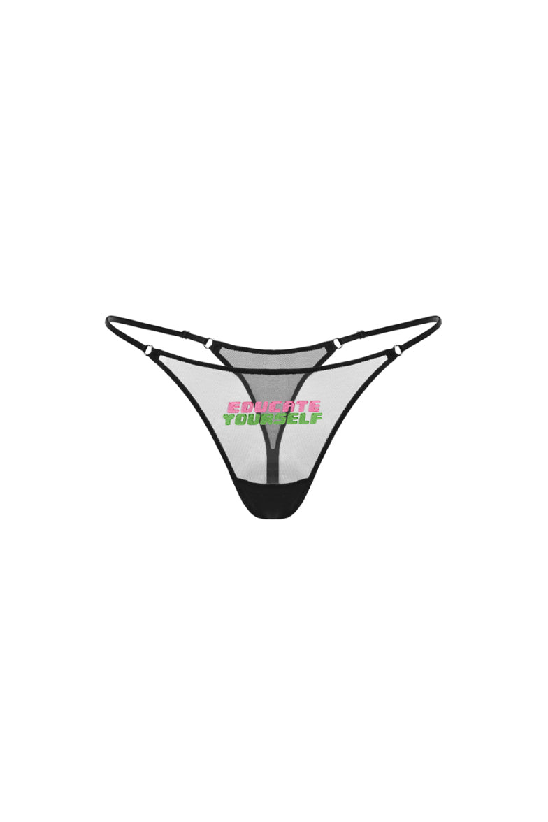 Live Love Teach Womens Thong Underwear - Davson Sales