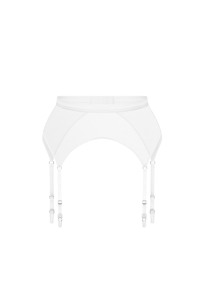 Ember White Garter