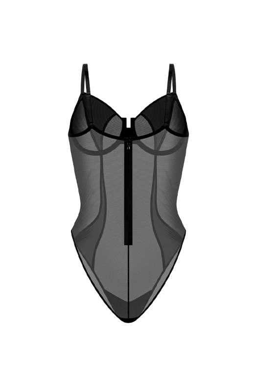 Uma Bodysuit Black